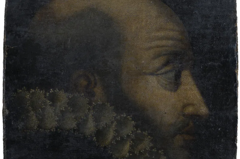 Portrait présumé de Michel de Montaigne © Lysiane Gauthier - mairie de Bordeaux