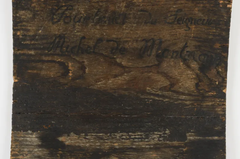 Portrait présumé de Michel de Montaigne © Lysiane Gauthier - mairie de Bordeaux