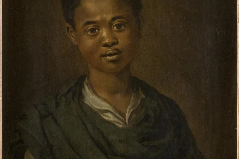 Portrait d’un jeune garçon, Anonyme, 17e – 18e siècle, huile sur bois. Collection du musée d’Aquitaine. © Lysiane Gauthier - mairie de Bordeaux