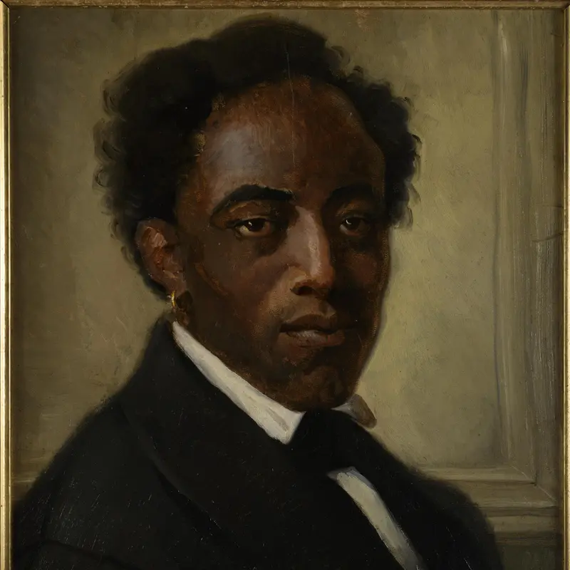 Portrait présumé d'Isaac Louverture © Lysiane GAUTHIER - mairie de Bordeaux