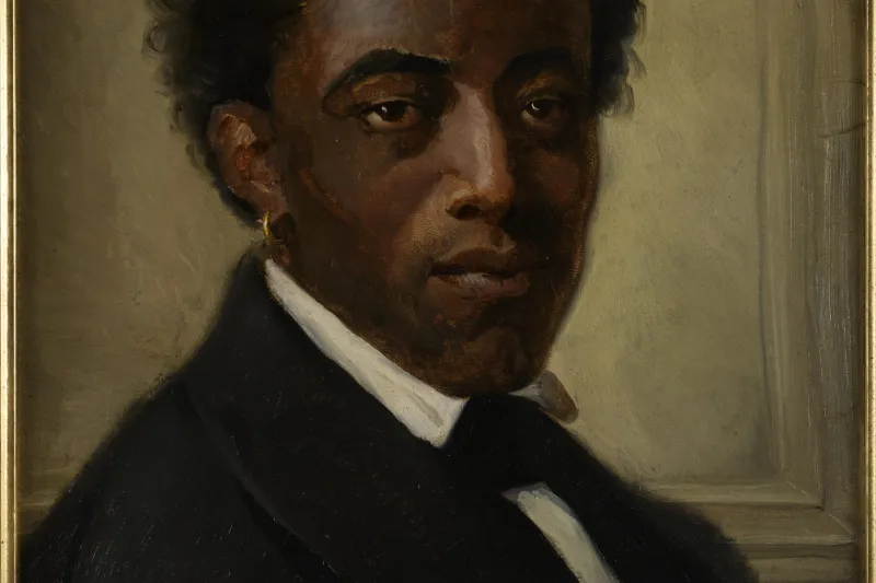 Portrait présumé d'Isaac Louverture © Lysiane GAUTHIER - mairie de Bordeaux