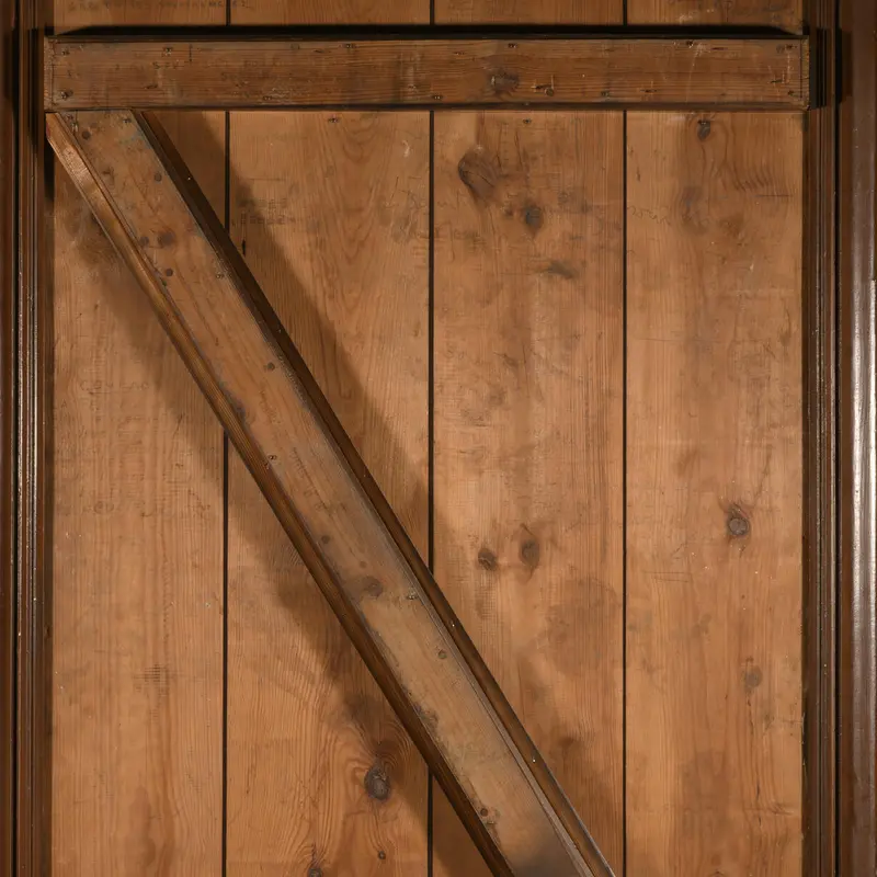 Porte de la Gestapo de Bordeaux © Lysiane Gauthier - mairie de Bordeaux, collections Centre national Jean Moulin