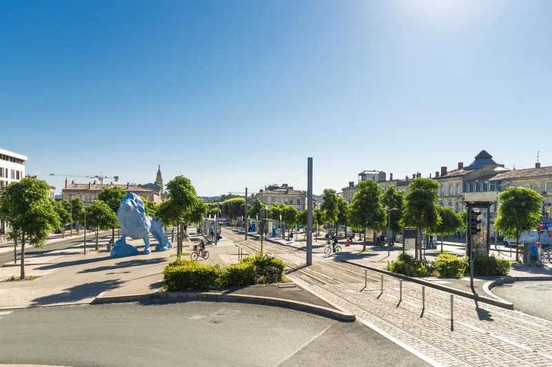 Place Stalingrad, La Bastide © Frédéric Deval- mairie de Bordeaux
