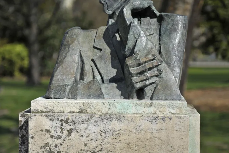 Buste de François Mauriac par Ossip Zadkine © Ville de Bordeaux