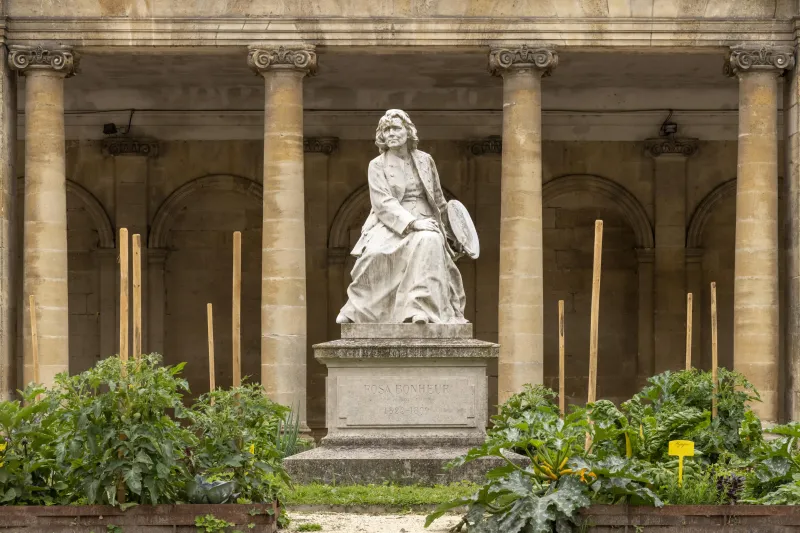 Statue de Rosa Bonheur par Gaston Veuvenot Leroux © Ville de Bordeaux
