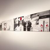 Exposition Concerné.es, archives du sida et regards étudiants par l'Ebabx. © mairie de Bordeaux