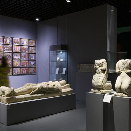 Vue des espaces Moyen Âge