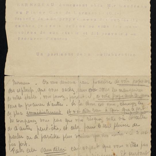 Un exemple de lettre de dénonciation anonyme