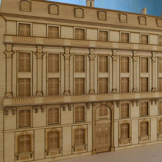 Vue d'une maquette dans Bordeaux Patrimoine Mondial