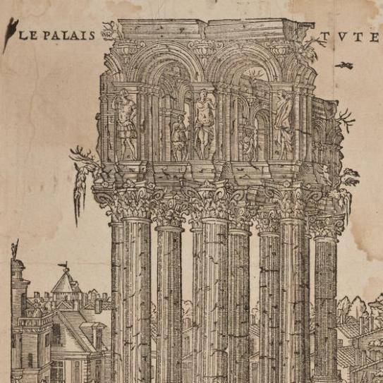 gravure du Palis Tutelle