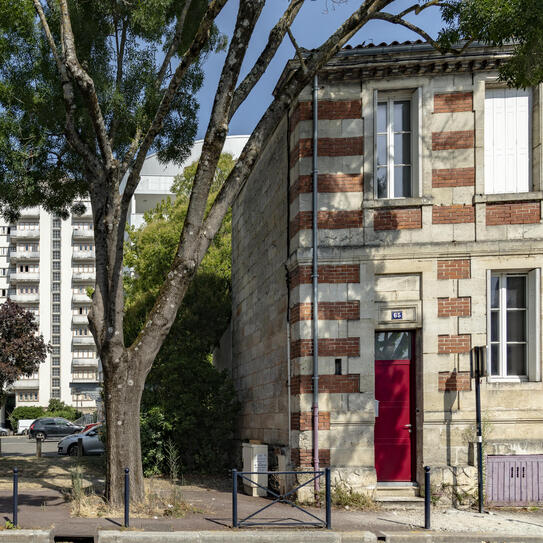 Vue du quartier de la Bastide et de Benauge