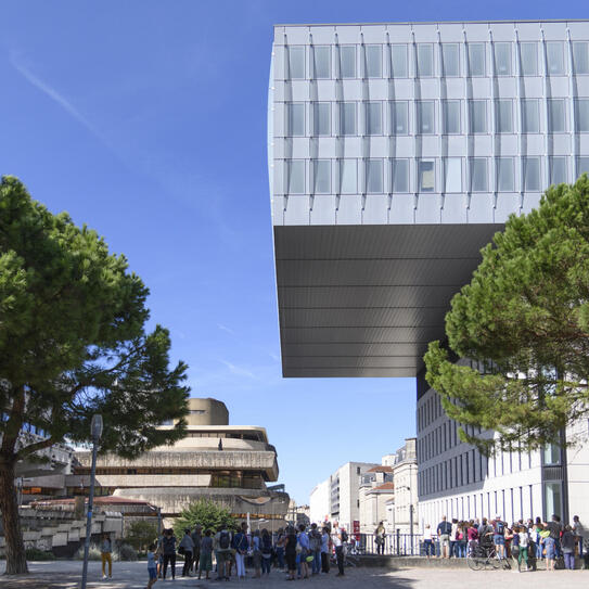 Vu du quartier de Mériadeck 