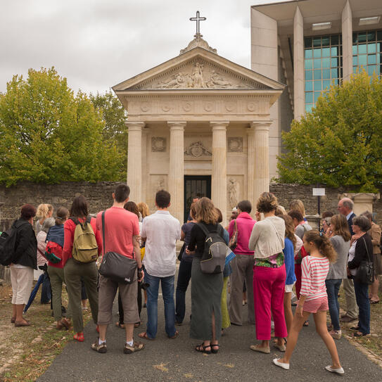 Vu d'une balade urbaine dans le quartier Saint-Bruno