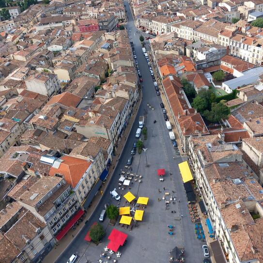Vue du quartier de Saint Michel