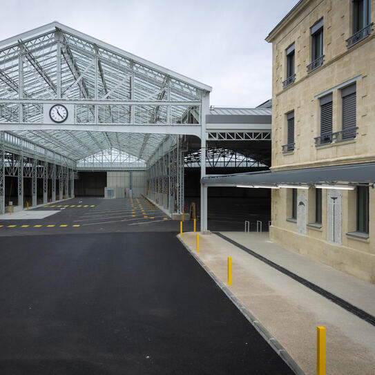 Vu du quartier de Saint-Augustin