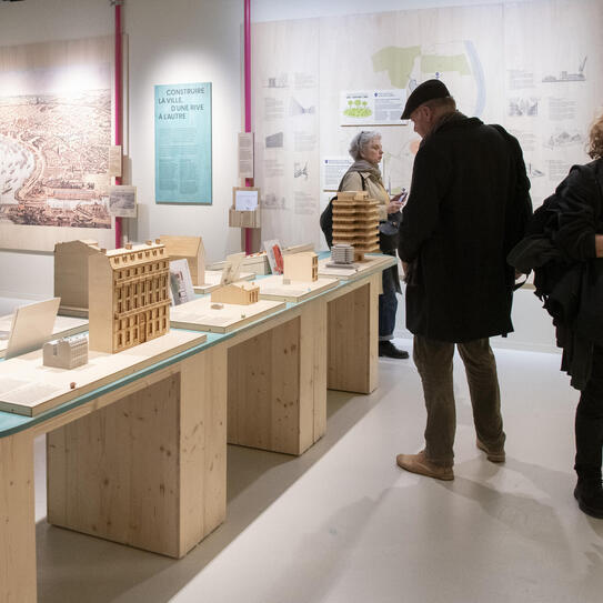 vue de l'exposition