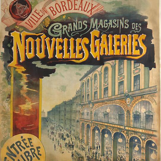 Affiche des galeries à Bordeaux 
