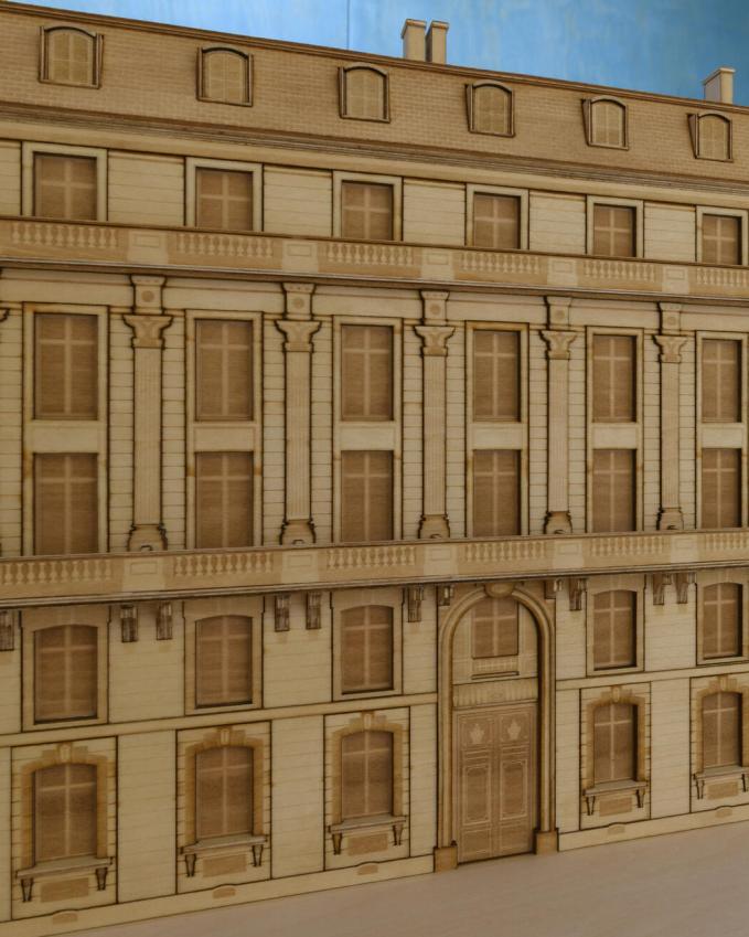 Vue d'une maquette dans Bordeaux Patrimoine Mondial