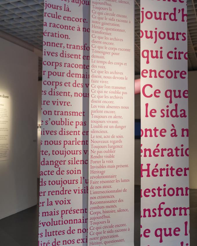 Photo du vernissage de l'exposition Concerné.es en janvier 2026