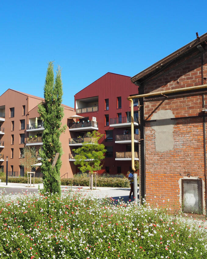 Vu du quartier de Bacalan