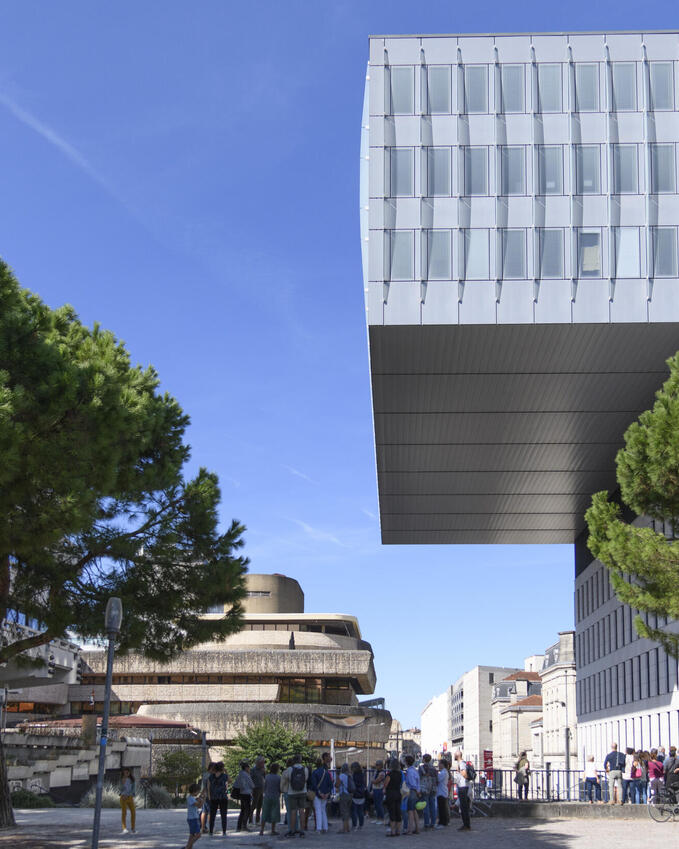 Vu du quartier de Mériadeck 