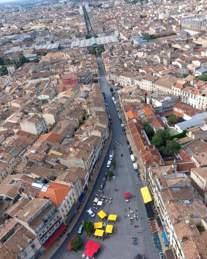 Vue du quartier de Saint Michel
