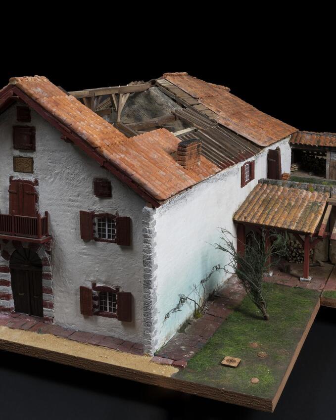 photo d'une maquette de maison 