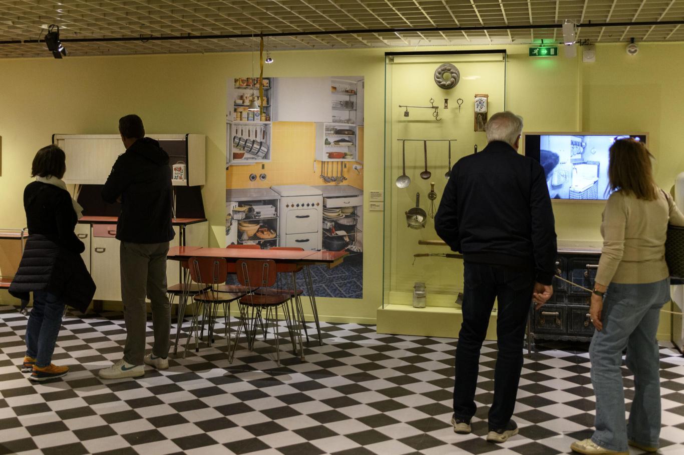 Vue de l'exposition Le monde d'après