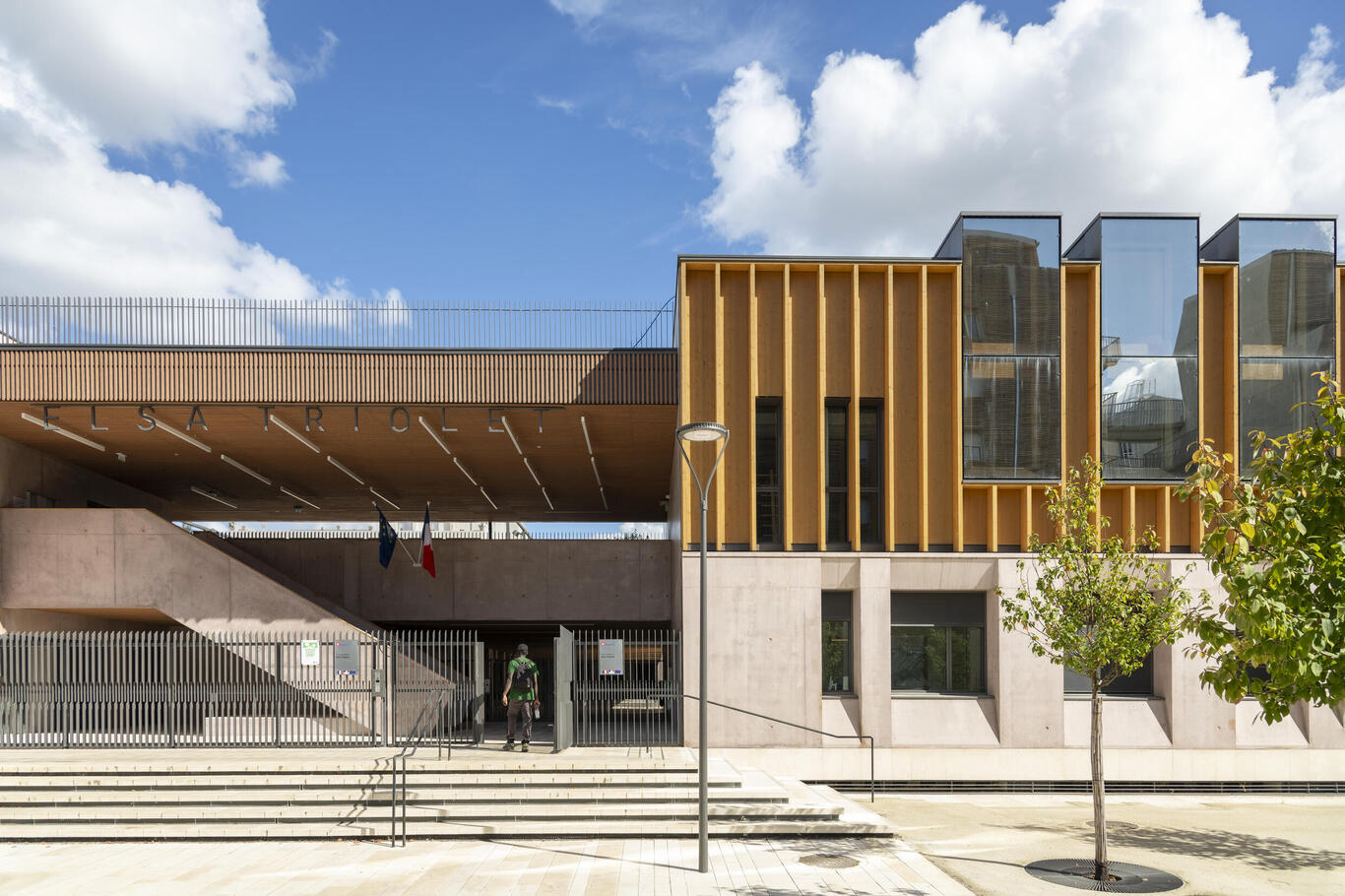 Vue du quartier de Brazza 