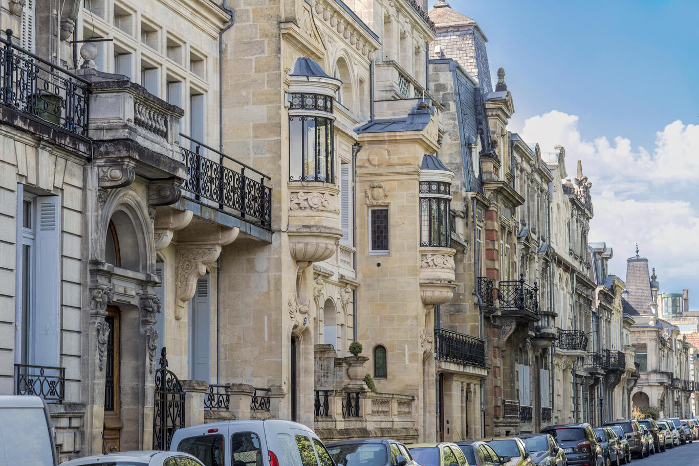 Vue du quartier de Caudéran 