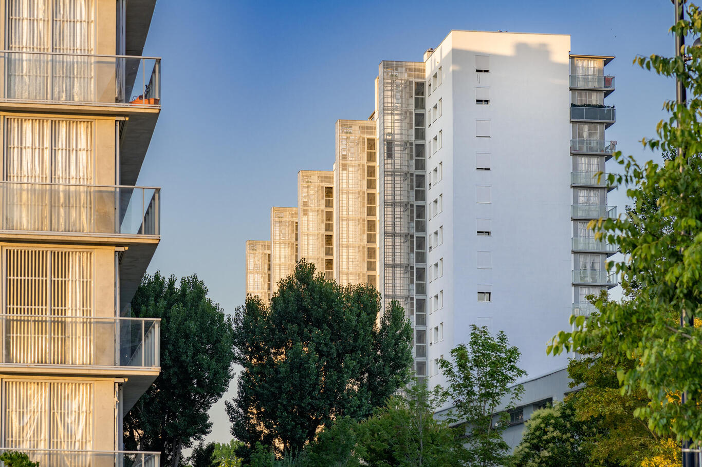 Vu du quartier du grand parc