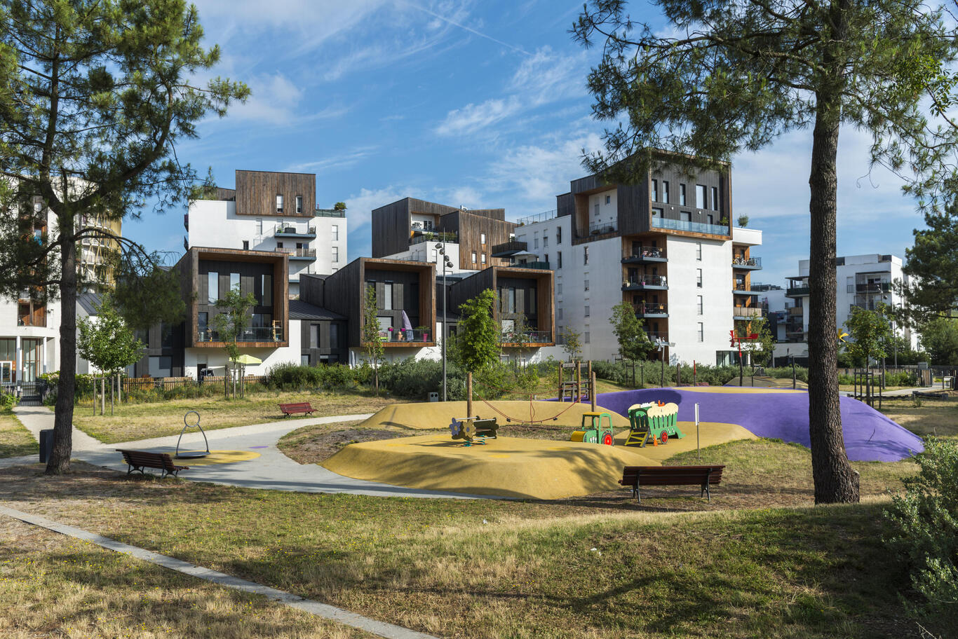 Vue du quartier Ginko