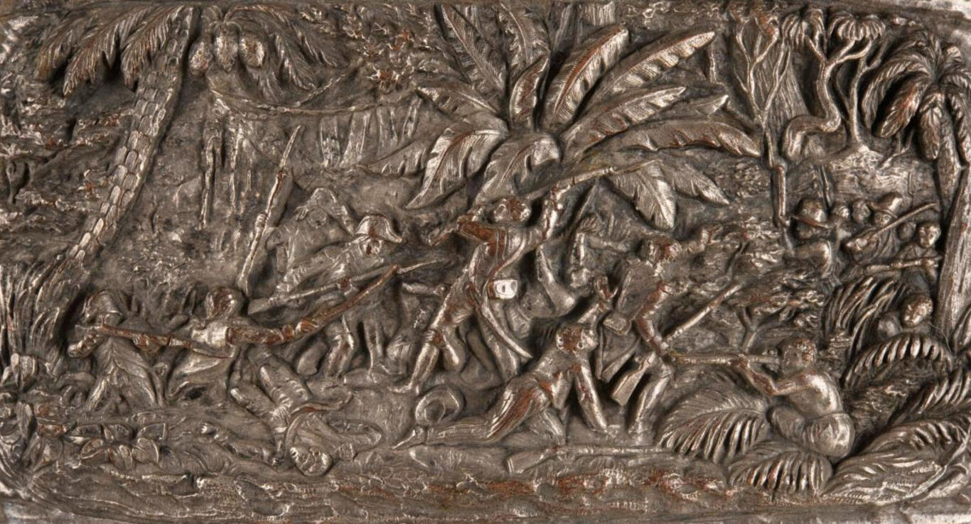 Vue de la boucle de ceinturon