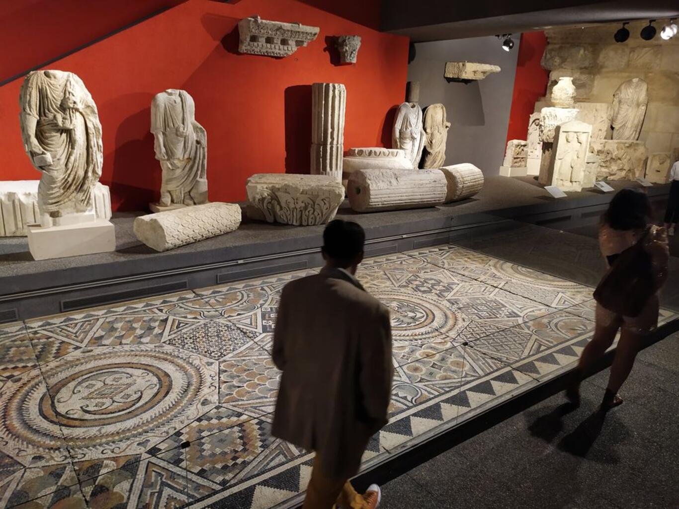 Vues des salles antiques