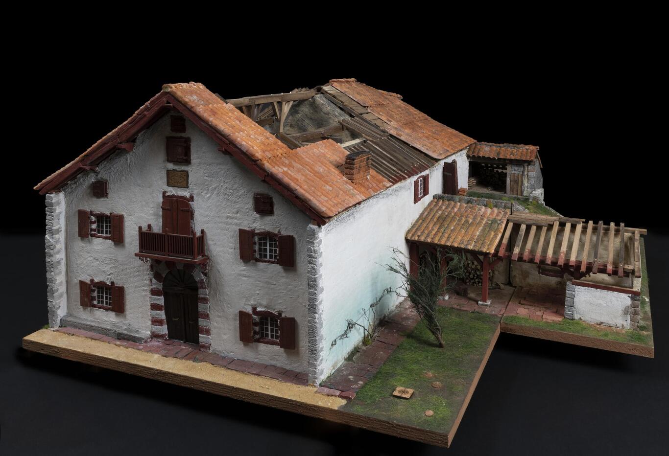 photo d'une maquette de maison 