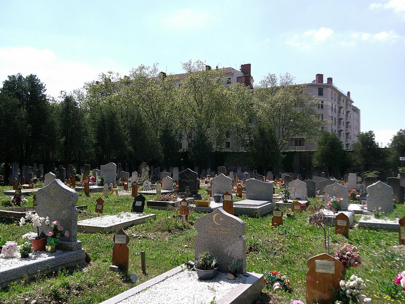 Cimetière musulman à Lyon 