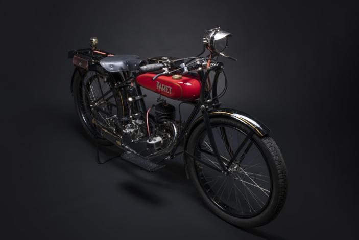 Photographie de la motocyclette Faret