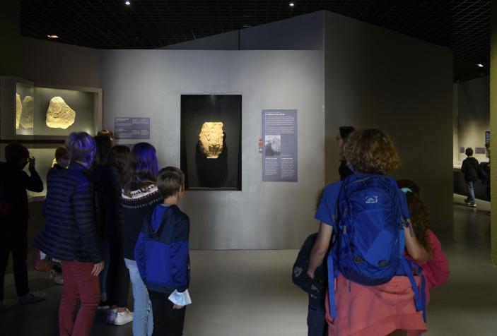 Visite dans les espaces Préhistoire