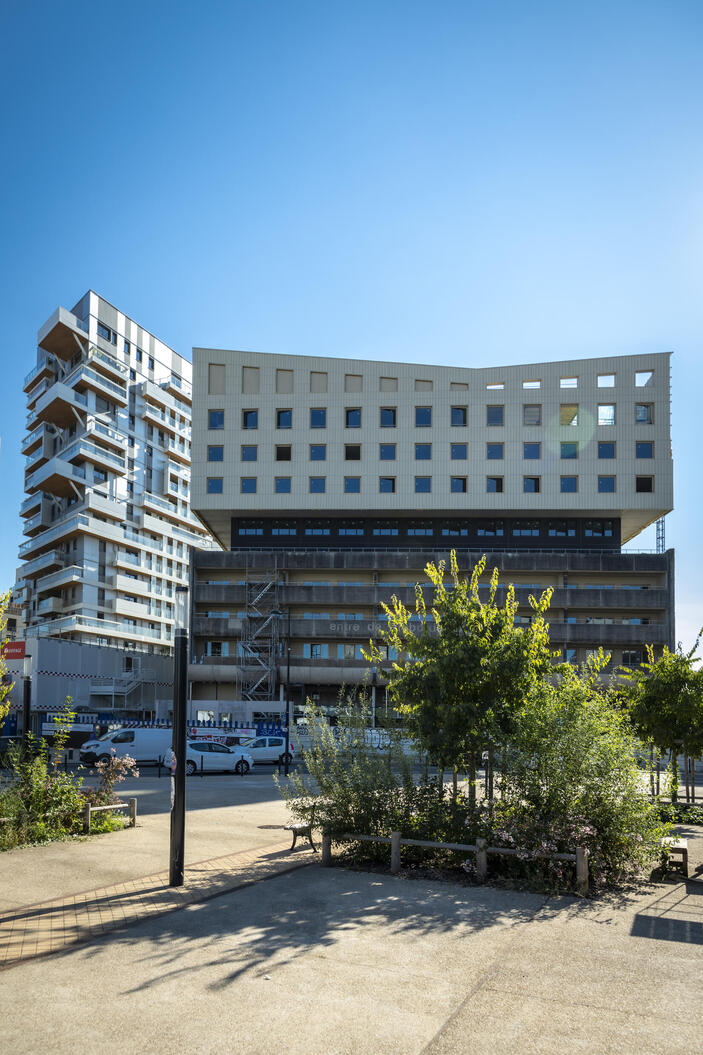 Vue du quartier Belcier