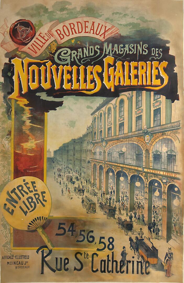 Affiche des galeries à Bordeaux 