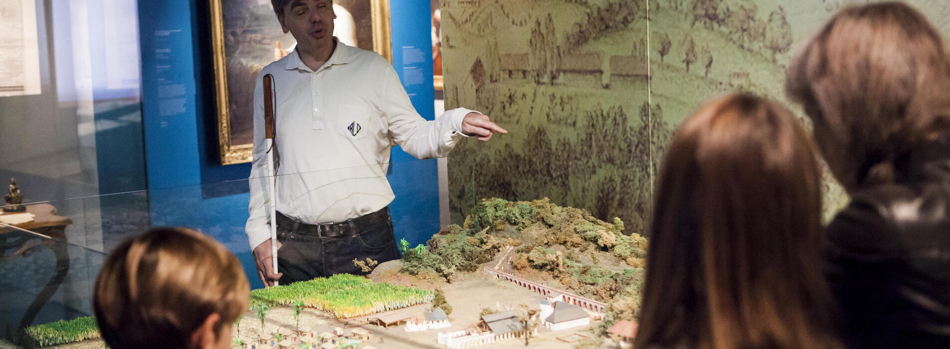 Vue de la maquette de la plantation