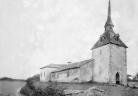Eglise de Luglon, de la portène 18.05.1990