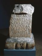 Épitaphe de Domitia (28 janvier 261 p.C.)